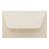 Business envelope colored KASKAD embossed 70x105mm 12 vanilla 50 pieces