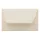 Business envelope colored KASKAD embossed 70x105mm 12 vanilla 50 pieces