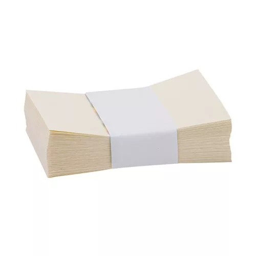 Business envelope colored KASKAD embossed 70x105mm 12 vanilla 50 pieces