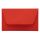 Business envelope colored KASKAD embossed 70x105mm 28 coral red 50 pieces