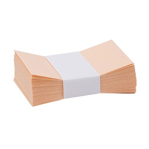 Business envelope colored KASKAD embossed 70x105mm 31 salmon 50 pieces