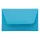 Business envelope colored KASKAD creased 70x105mm 77 aqua blue 50 pieces