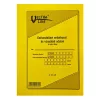 Printed health declaration and test data VECTRALINE B/5 standing 16 sheets