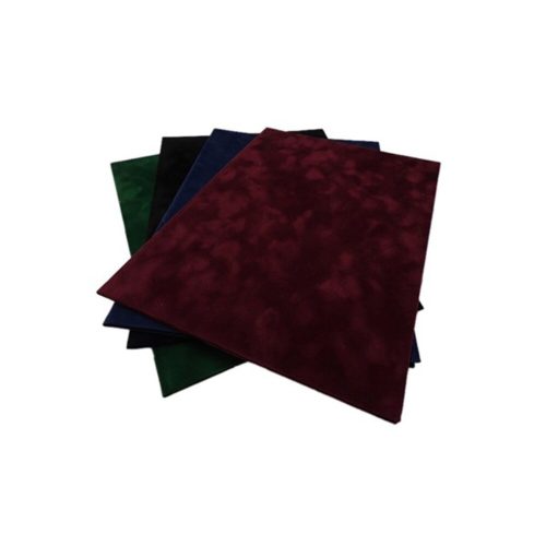 Certificate holder A/4 plush without inscription, green