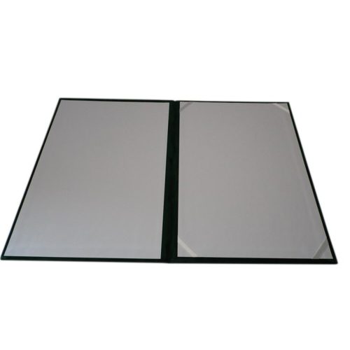 Certificate holder A/4 plush without inscription, green