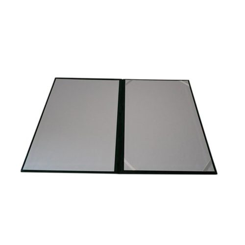 Certificate holder A/4 plush without inscription, green