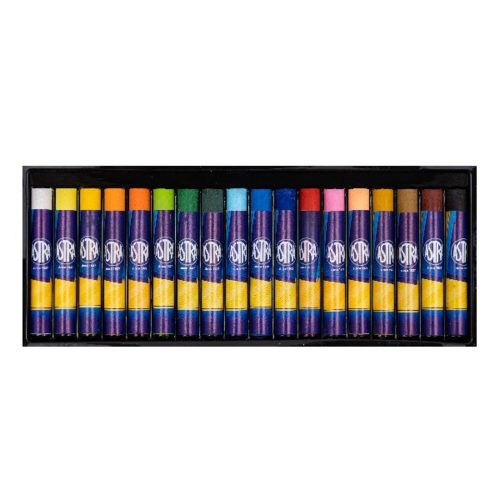 Oil pastel ASTRA 18 colors