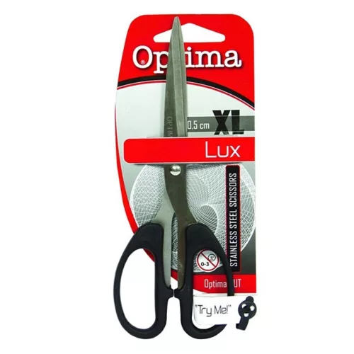 Office scissors OPTIMA 21cm black