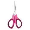 School scissors NEBULO pointed ergonomic 14cm mixed colors