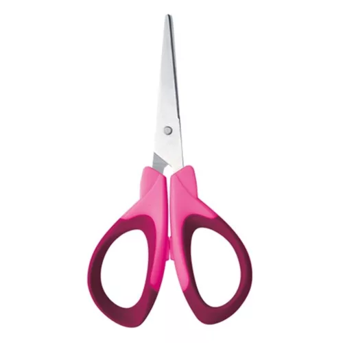 School scissors NEBULO pointed ergonomic 14cm mixed colors