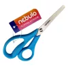 School scissors NEBULO rounded 14cm mixed colors