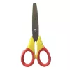 School scissors OPTIMA rounded 13cm mixed colors