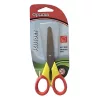 School scissors OPTIMA rounded 13cm mixed colors