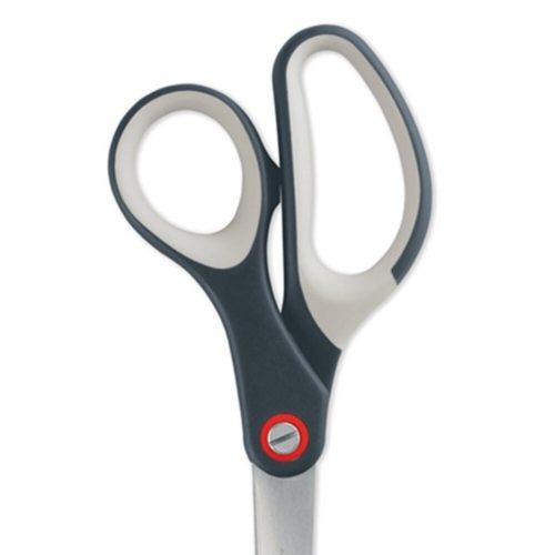 Scissors LEITZ office Cozy 20.5 cm rubberized velvet gray