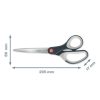 Scissors LEITZ office Cozy 20.5 cm rubberized velvet gray
