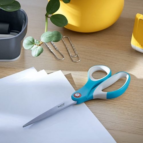 Scissors LEITZ office Cozy 20.5 cm rubberized calm blue