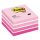 Self-adhesive notepad 3M Post-it LP 2028P 76x76mm aquarell pink 450 sheets