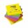 Self-adhesive notepad 3M Post-it R-330-NR Z rainbow 76x76mm 100 sheets 6 blocks neon colors