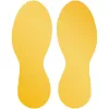 Floor marker footprint DURABLE Duraline removable 9x24 cm yellow