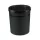 Paper basket plastic solid wall HAN TREND black 18L