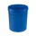 Paper basket plastic solid wall HAN TREND blue 18L