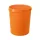 Paper basket plastic solid wall HAN TREND orange 18L
