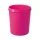 Paper basket plastic solid wall HAN TREND pink 18L