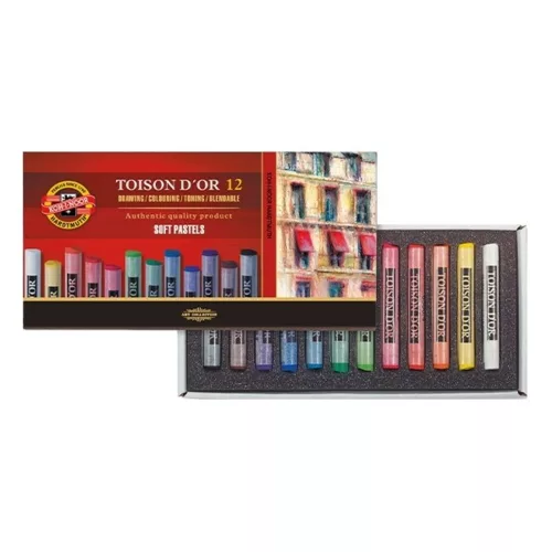 Powder chalk KOH-I-NOOR Toison 12 pieces