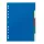 Register DURABLE plastic A/4 5 colors