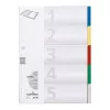 Register DURABLE plastic A/4 5 colors