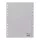 Register DURABLE plastic printed A/4 Jan-Dec 12 parts gray B