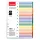 Register OPTIMA A/4 plastic 12 colors