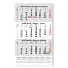 Forwarding calendar S103 1 block 3-month blank header 2026.