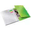 Spiral notebook checkered LEITZ Wow Active A/4 80 sheets green