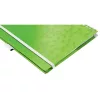 Spiral notebook checkered LEITZ Wow Active A/4 80 sheets green
