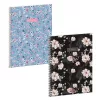 Plain spiral notebook ARS UNA Flowery A/4 60 sheets