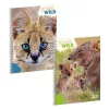 Plain spiral notebook ARS UNA Icons of the Wild A/4 60 sheets