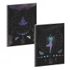 Plain spiral notebook ARS UNA Mystic Constellation A/4 60 sheets