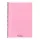 Lined spiral notebook FORTUNA Monocolor A/5 70 pages pastel pink