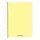 Lined spiral notebook FORTUNA Monocolor A/5 70 pages pastel yellow