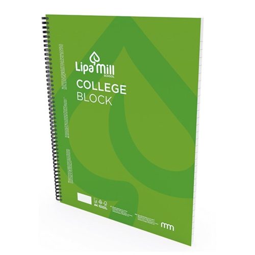 Lined spiral notebook LIPAMILL A/4 70-page College block