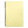 Lined spiral notebook PASTELINI A/4 60 pages yellow