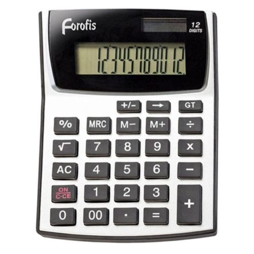 Desktop calculator FOROFIS compact 12 digits