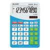 Desktop calculator SHARP EL-M332 10 digits blue