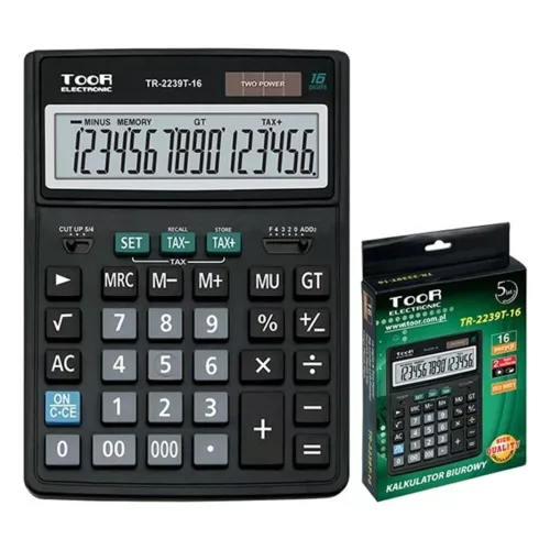 Desktop calculator TOOR TR-2239T 12 digits