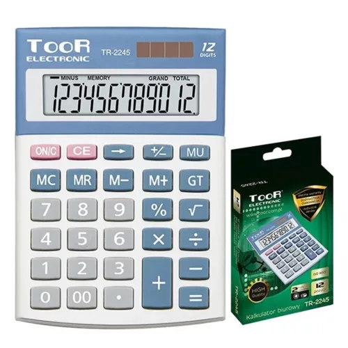 Desktop calculator TOOR TR-2245 12 digits