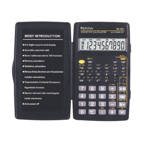 Scientific calculator OPTIMA SS-501 56 functions 10 digits