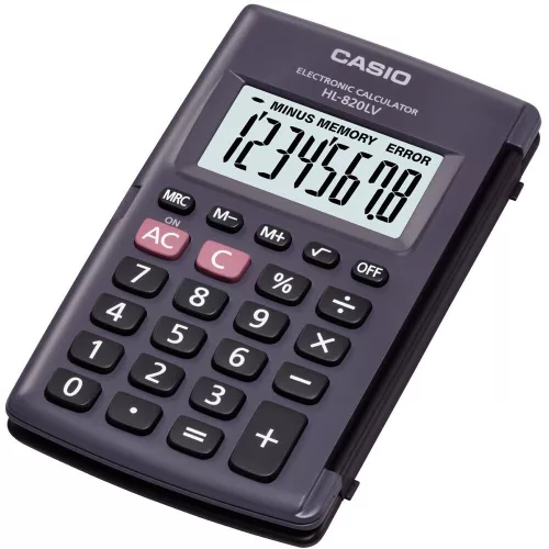 Pocket calculator CASIO HL-820LV 8 digits