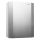 Waste bin KATRIN 25L stainless steel silver