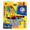 Colored pencil ASTRA duo gift with sharpener, 24 colors